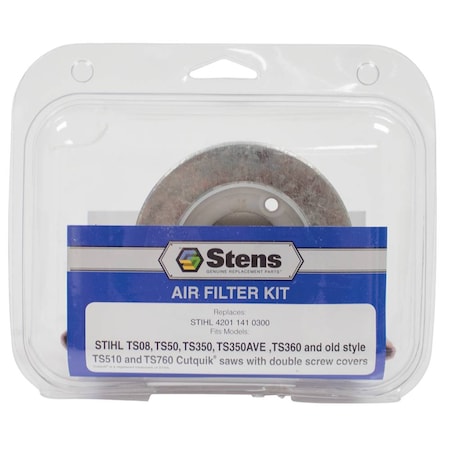 Stens Air Filter Kit Fits Oem Gb Stihl Ts08 Ts50 4201 141 0310 605-448